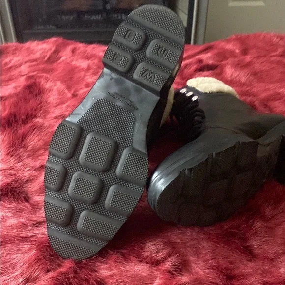 Alexander Wang; Leather Boots, black, Size 7 1/2, Excellent Condition